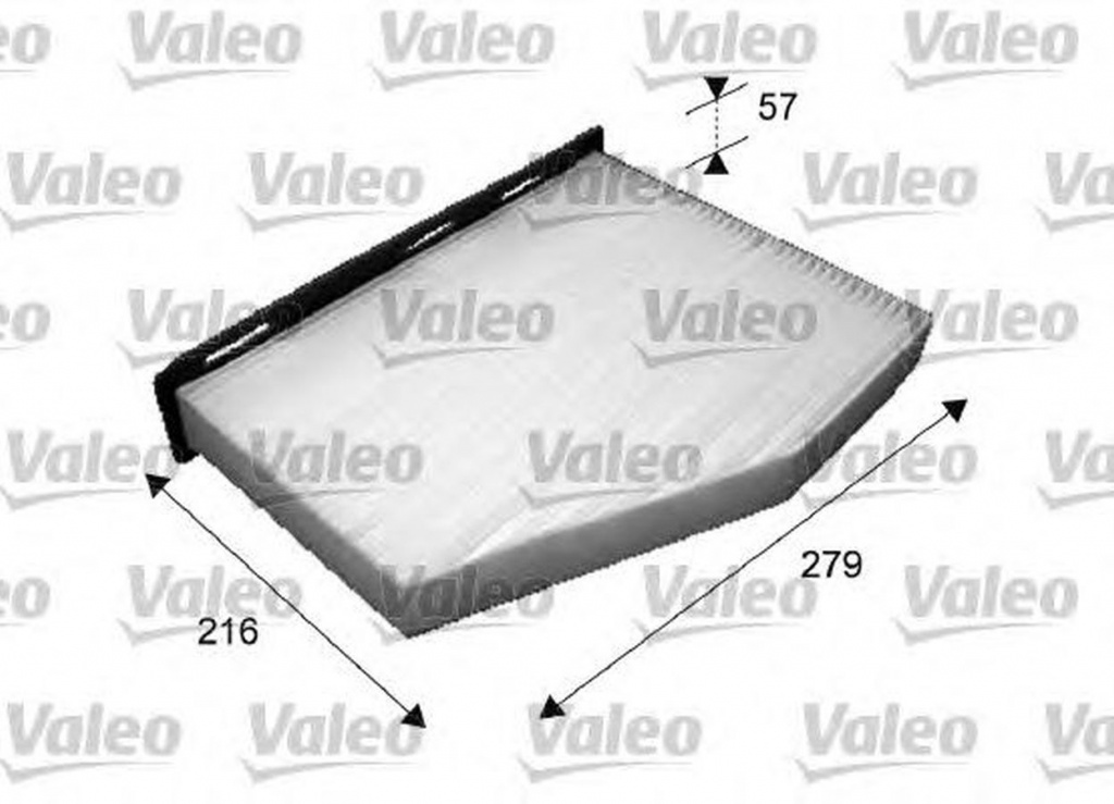 Filtru polen habitaclu SEAT ALHAMBRA 710 711 VALEO