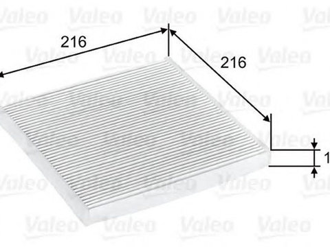 Filtru polen habitaclu SUBARU LEGACY IV BL BP VALEO 698796 PieseDeTop