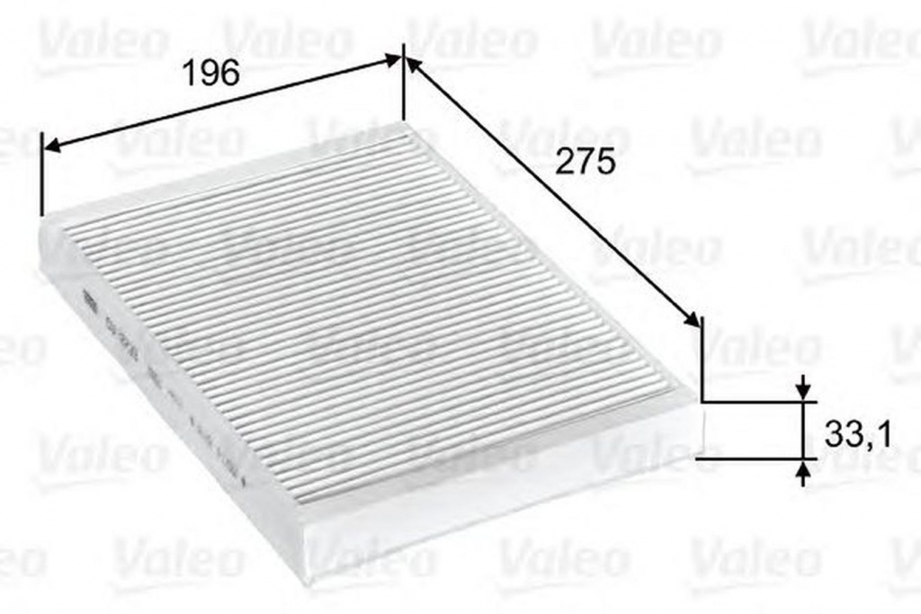 Filtru polen habitaclu VOLVO V60 VALEO 715597