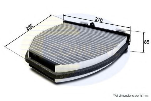 Filtru polen MERCEDES E-CLASS cupe (C207) (2009 - 2016) COMLINE EKF176A