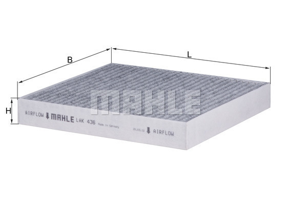 Filtru polen # Mitsubishi Phev 2012 2013 2014 2015 2016 2017 2018 2019 2020 2021 2022 2023 2024 2025 # LAK 436 # KNECHT