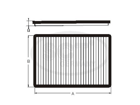 Filtru polen SAK 164 SCT GERMANY pentru Volvo C30 Volvo C70 Volvo S40 Volvo V50 Ford Focus