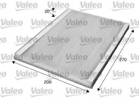 Filtru polen SUZUKI GRAND VITARA I Cabriolet (GT) (1998 - 2005) VALEO 715609