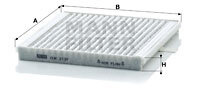 Filtru polen # Volvo V40 1995 1996 1997 1998 1999 # CUK 2137 # MANN FILTER