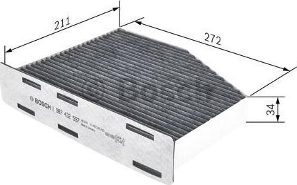 Filtru polen VW CADDY III (2KB, 2KJ, 2CB, 2CJ), Du