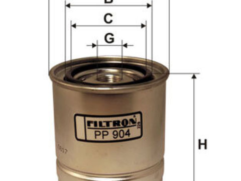 Filtru PP904 FILTRON pentru Nissan Sentra Nissan Sunny Nissan Tsuru Nissan Pulsar Nissan Bluebird Nissan Patrol Nissan Safari Nissan Urvan