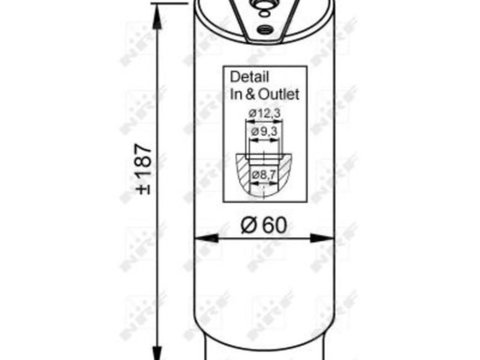 Filtru silicagel , filtru aer conditionat , filtru uscator Lexus ES (F1, F2) 1989-1997 #2 0478101210