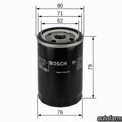 Filtru ulei ALFA ROMEO 166 (936) BOSCH 0 451 103 3