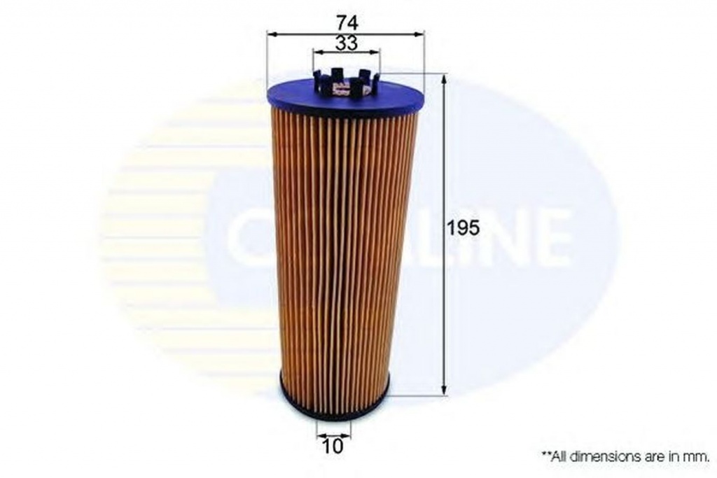 Filtru ulei AUDI A4 Cabriolet 8H7 B6 8HE B7 COMLINE EOF068