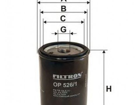 Filtru ulei AUDI A4 Cabriolet 8H7 B6 8HE B7 FILTRON OP5261