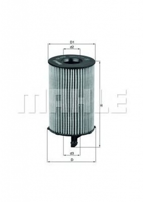 Filtru ulei AUDI A6 Avant 4G5 C7 4GD MAHLE ORIGINAL OX420D