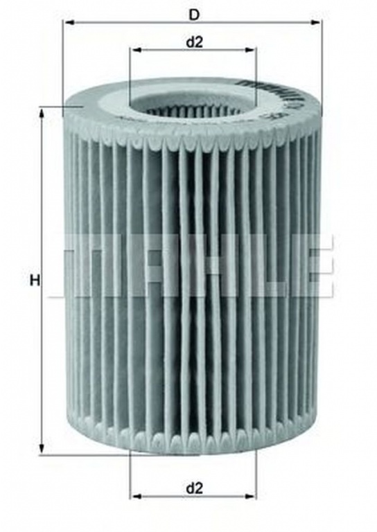Filtru ulei BMW 1 F20 MAHLE ORIGINAL OX825D