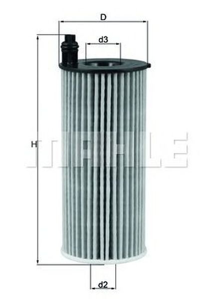 Filtru ulei BMW 1 F21 KNECHT OX8131D