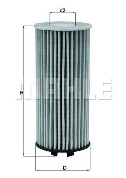 Filtru ulei BMW 2 Active Tourer F45 KNECHT OX815D