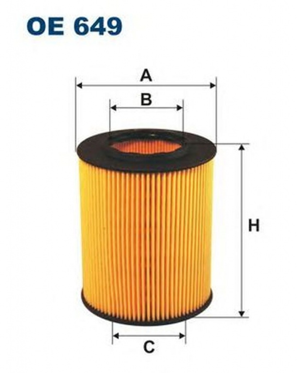 Filtru ulei BMW 3 Touring E46 FILTRON OE649