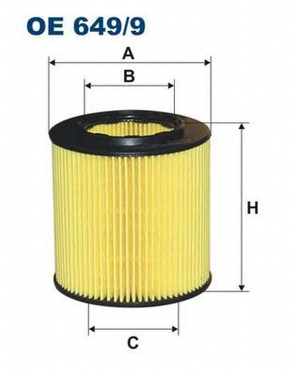 Filtru ulei BMW 5 Touring E61 FILTRON OE6499