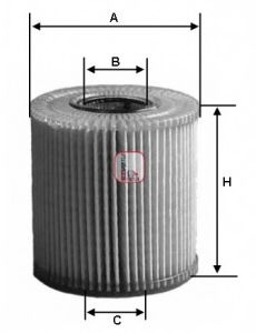 Filtru ulei BMW Seria 3 (E90) (2005 - 2011) SOFIMA S 5048 PE piesa NOUA