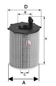 Filtru ulei BMW Seria 3 (E90) (2005 - 2011) SOFIMA S 5084 PE piesa NOUA
