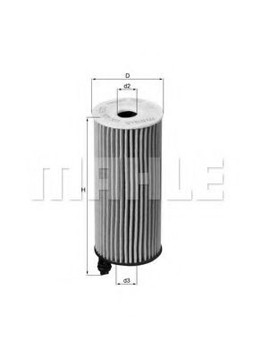 Filtru ulei BMW X4 (F26) (2014 - 2016) KNECHT OX 4