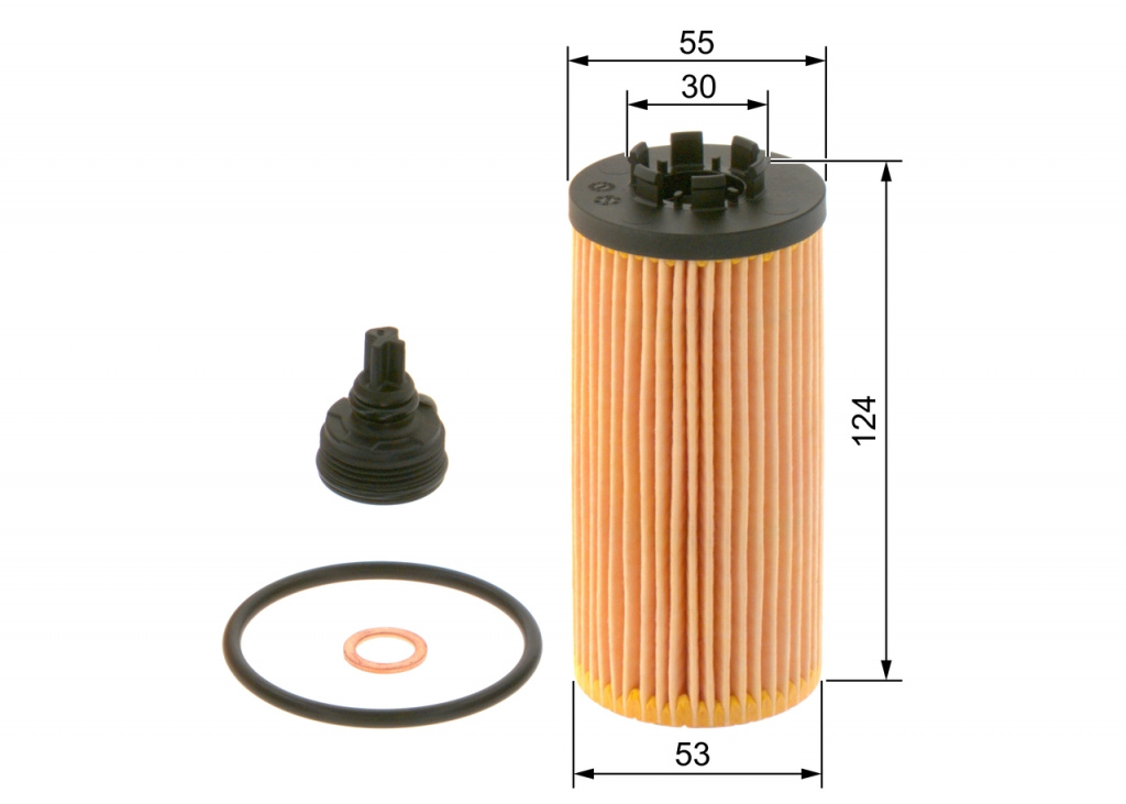 Filtru ulei BOSCH F 026 407 277 pentru B