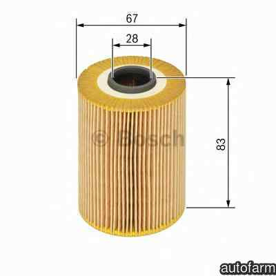 Filtru ulei CHEVROLET CAPTIVA C100 C140 BOSCH F 02