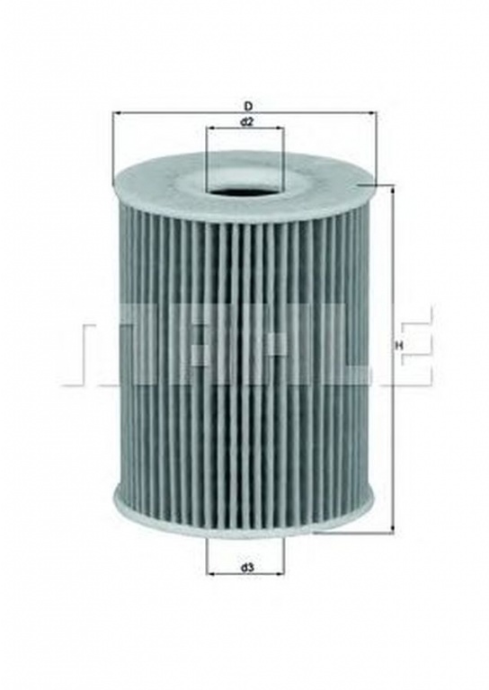 Filtru ulei CHEVROLET LACETTI J200 MAHLE ORIGINAL OX3553D