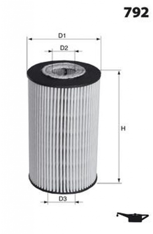 Filtru ulei CITROEN C4 Grand Picasso II LUCAS FILTERS LFOE206