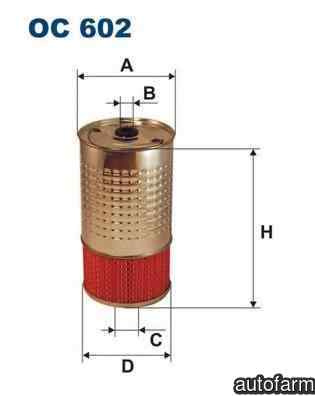 Filtru ulei DAEWOO KORANDO (KJ) FILTRON OC602