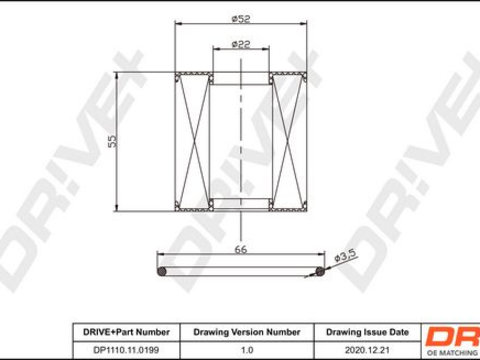 Filtru ulei Dr!ve+ DP1110.11.0199