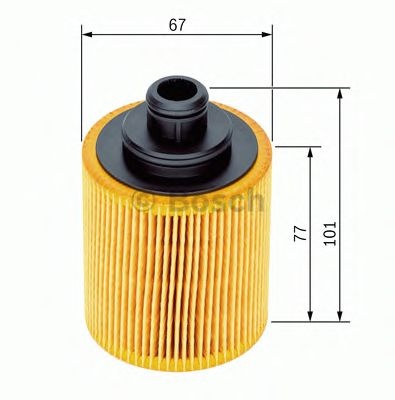 Filtru ulei FIAT 500 C (312) (2009 - 2016) Bosch F 026 407 067
