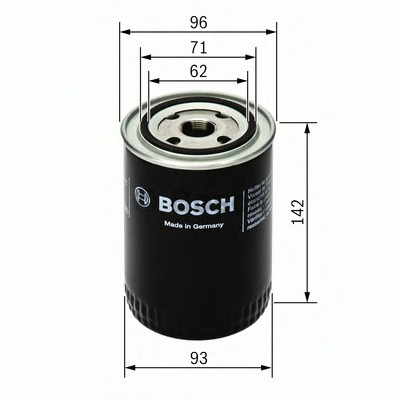 Filtru ulei # Fiat Ducato 2002 2003 2004 2005 2006 2007 2008 2009 2010 2011 2012 2013 2014 2015 2016 2017 2018 2019 2020 2021 2022 2023 2024 2025 # F 026 407 053 # BOSCH