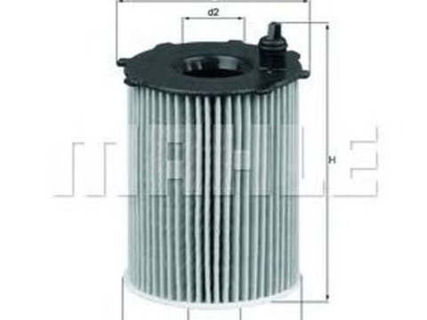 Filtru ulei FIAT SCUDO 272 270 KNECHT OX1712D