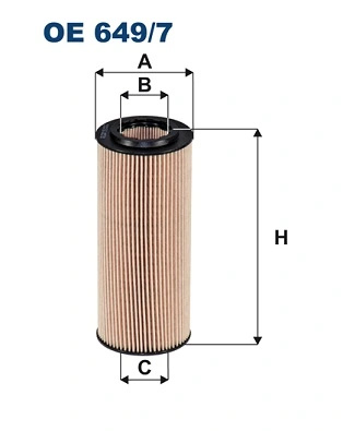 Filtru ulei Filtron BMW 3 Cabriolet (E46) 2005-2007 - OE 649/7