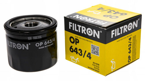 Filtru ulei Filtron Dacia Duster 2010-2018 OP 643/4