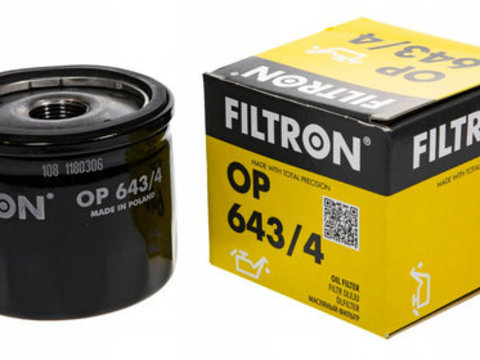 Filtru Ulei Filtron Dacia Logan 1 2005-2012 OP 643/4 SAN57216