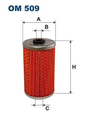 Filtru ulei Filtron MERCEDES-BENZ 190 (W201) 1982-1993 - OM 509