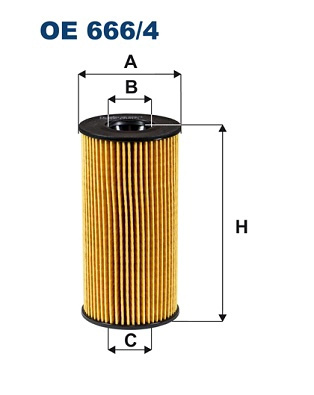 Filtru ulei FILTRON OE666/4 pentru masina RENAULT CAPTUR II (HF_) 2020 2021 2022 2023 2024 2025