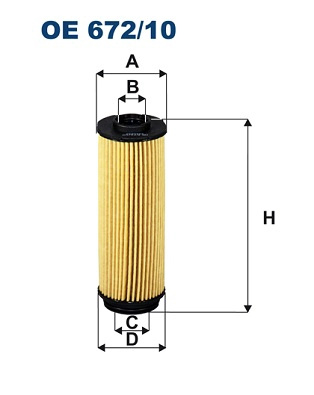 Filtru ulei FILTRON OE672/10 la BMW 4 cupe (F32, F82) 2016 2017 2018 2019 2020