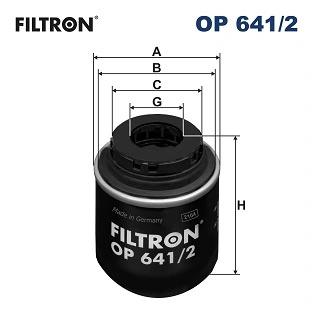 Filtru ulei Filtron OP 641/2