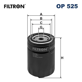 Filtru ulei FILTRON OP525 pentru masina AUDI A4 B5 (8D2) 1995 1996 1997 1998 1999 2000
