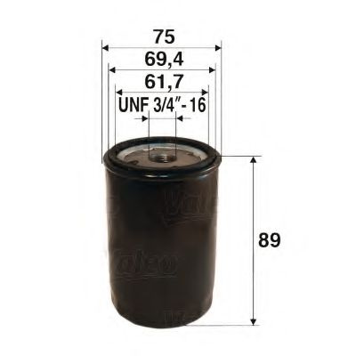Filtru ulei FORD MAVERICK (2001 - 2016) VALEO 5860