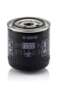 Filtru ulei FORD MONDEO (GBP), FORD MONDEO combi (BNP), FORD MONDEO Mk II (BAP) - MANN-FILTER W 920/45