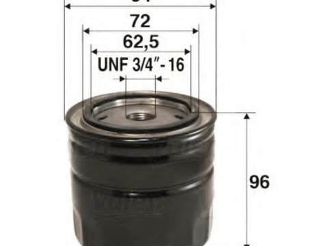 Filtru ulei FORD TRANSIT caroserie (V_ _) (1977 - 1986) VALEO 586047