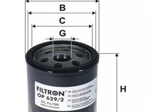 Filtru ulei FORD TRANSIT CONNECT caroserie FILTRON OP6292