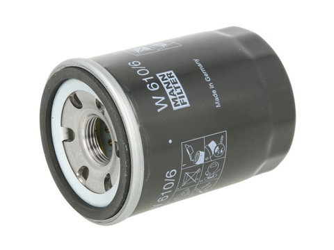 FILTRU ULEI HONDA HR-V (GH_) 1.6 16V 4WD (GH2, GH4) 1.6 16V 1.6 16V (GH1, GH3) 105cp 124cp MANN-FILTER W 610/6 1999 2000 2001 2002 2003 2004 2005