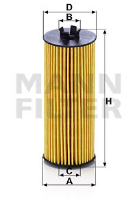 Filtru ulei (HU6009Z MANN-FILTER) CHRYSLER,DODGE,FIAT,JEEP,LANCIA,VW