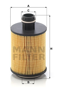 Filtru ulei (HU70041X MANN-FILTER) CADILLAC,CHEVROLET,HOLDEN,OPEL,SAAB,VAUXHALL