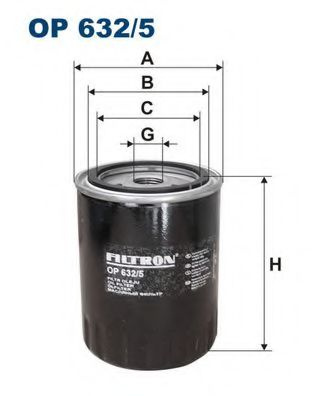 Filtru ulei HYUNDAI TRAJET (FO) (2000 - 2008) FILTRON OP632/5 piesa NOUA