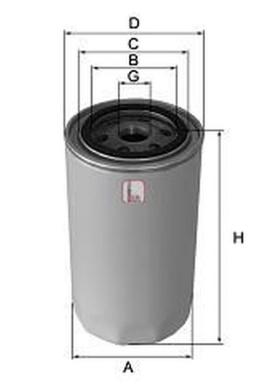 Filtru ulei JEEP GRAND CHEROKEE II WJ WG SOFIMA S3249R