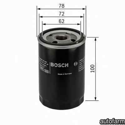 Filtru ulei LANCIA DEDRA SW (835) BOSCH 0 451 103 